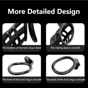 Yumuşak Bekaret Kafesi Penis Kafesi Su Geçirmez Üretral Bekaret Kafesi Kadınlar için Yetişkin Oyuncakları Çift Yetişkin - Product Image 4