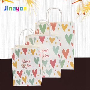 Nueva bolsa de compras de papel de encargo <span class=keywords><strong>verde</strong></span> Kraft Blanco Bolsa de papel reciclado con <span class=keywords><strong>mango</strong></span> - Product Image 4