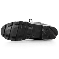 Bottes de Combat Ultra-Légères pour Homme, Bottes de Travail Tactiques Imperméables et Respirantes Toutes Saisons (Hiver, Automne, Été, Printemps)