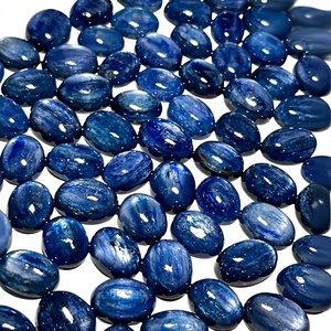 100% Natural <b>Ruby</b> Kyanite Premium Quality Blue Color Loose Gemstone Cabochon Mix Shape Third Party Certified Customizable Size - Product Image 1
