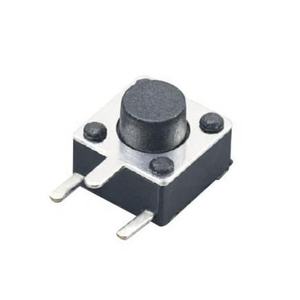 מכירות ישירות מהמפעל FUGANG TC-6611 מתג טאקט 6*6*5/7/7.3/13H רגליות הלחמה תלת-זוויתיות 2.5 מ\\\"מ ציפוי כסף מכשיר ביתי - Product Image 1