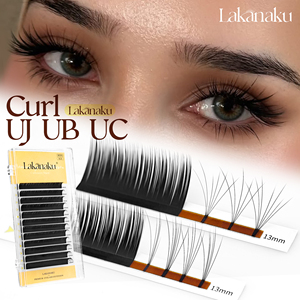 Produits pour artistes en extensions de cils Abonnie, extensions de cils Camellia Ub <span class=keywords><strong>Uc</strong></span> <span class=keywords><strong>ud</strong></span> 07 Curl - Product Image 1