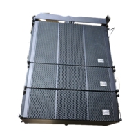 Système audio professionnel à double ligne linéaire de 6,5 pouces en néodyme métallique 600W passif pour théâtres, salles de concert, impédance 16 ohms