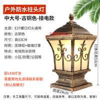 Lampadaires LED modernes en alliage d'aluminium pour extérieur, indice d'étanchéité IP65, CRI 95 élevé, 3 options de température de couleur, garantie de 5 ans, dimmables