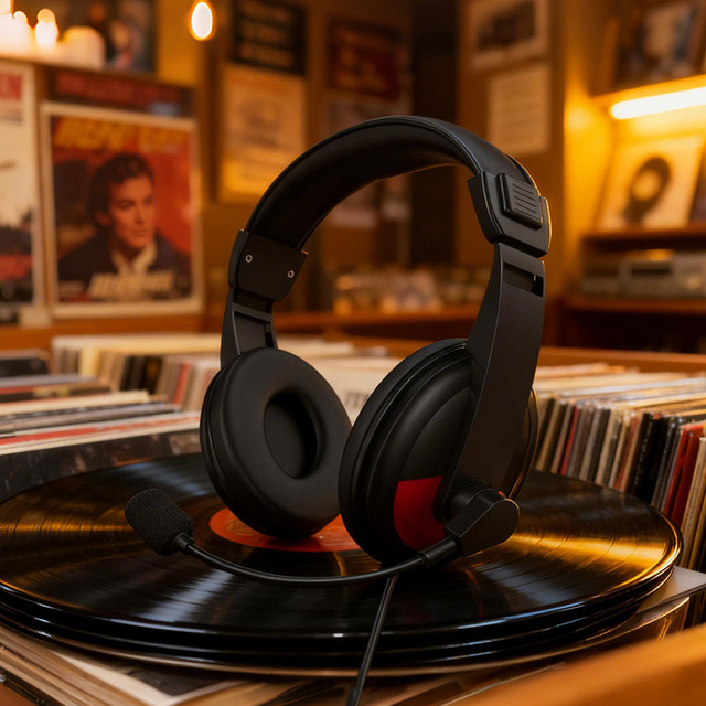 Best-selling 750 Over-Ear Gaming Headphones with Active Noise Cancellation 1.5m Cord-Wired Microphone for Internet Cafs & PCs