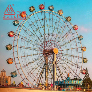 Grande Roue Géante d'Extérieur en Acier Certifiée CE pour Parcs d'Attractions et Aires de Jeux pour Enfants, Modèle YAya Park Machine, à Vendre - Product Image 1
