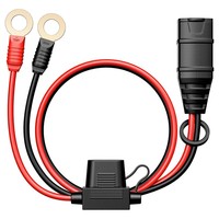 Câble d'alimentation pour batterie de voiture et moto Spot NOCO GC002 X-Connect M6 avec borne à œillet et gaine en PVC, 12-24V