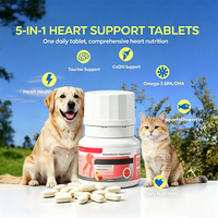 Suplemen Nutrisi Hewan Peliharaan Waylemo, Suplemen Vitamin Hewan Peliharaan, Tablet Multivitamin Anjing Kucing, Dukungan Kesehatan Harian, OEM