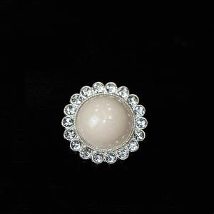 Tweed estilo DIY hecho a mano accesorios para el cabello tocado materiales diamante incrustado marfil <span class=keywords><strong>pisos</strong></span> aleación joyería hallazgos componentes - Product Image 6