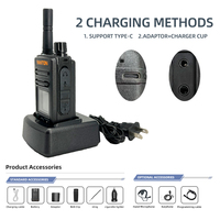 Radio bidirectionnelle YANTON T-X8PLUS 4G avec réseau radio POC et GPS