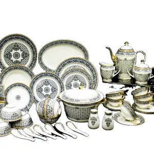 Bone China Geschirr Geschirr Set European Style Bone China Geschirr Sets