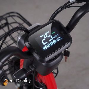 Vélo électrique pour adultes, moteur puissant, vélo de montagne électrique à grande vitesse avec freins à <span class=keywords><strong>disque</strong></span> hydrauliques pour plus de sécurité - Product Image 5