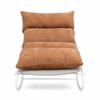 Fauteuil Poire Moderne de Luxe en Tissu Lavable – Canapé Confortable pour Appartement, Dortoir, Salle à Manger, Hôtel, Salon, Villa