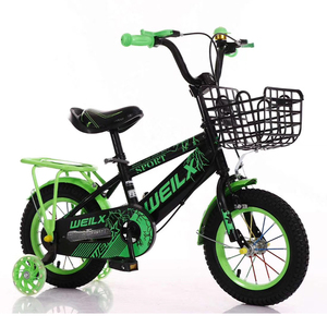 Directo de fábrica al por mayor Niños <span class=keywords><strong>Bicicleta</strong></span> 12 "16" Niños <span class=keywords><strong>Bicicleta</strong></span> para edades 3-6 años-Entrenamiento de frenos de seguridad de horquilla de acero de una sola velocidad - Product Image 1