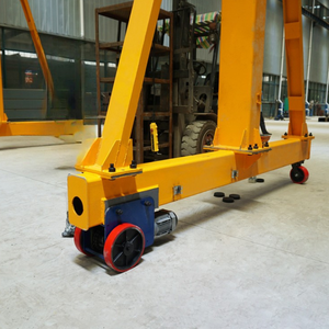 Alat Angkat Portabel Tanpa Rel Listrik 5T Murah, Derek <span class=keywords><strong>Portal</strong></span> Mobile Listrik Tanpa Rel untuk Penggunaan Dalam Ruangan - Product Image 5