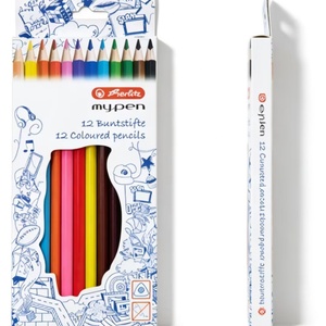 Crayons de dessin pour enfants les plus vendus, crayons en bois de 12 couleurs avec boîte d'emballage, marché africain - Product Image 1