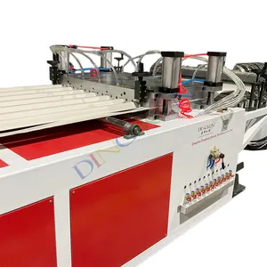 Máquina de fabricación de Tejas corrugadas de PVC UPVC ASA de plástico en relieve