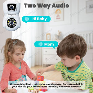 Cámara de Seguridad WiFi con Visión Nocturna Yiiot V380 Pro <span class=keywords><strong>ICSee</strong></span> <span class=keywords><strong>Tuya</strong></span>, 360 Grados, 1080P, 4MP, 6MP, E27, Inalámbrica, CCTV, Doble Lente, PTZ - Product Image 6