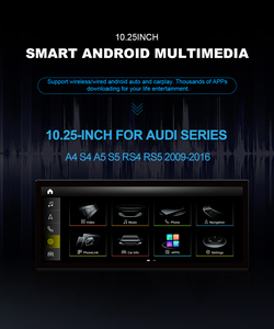 Estéreo Multimedia con Navegación GPS y Carplay Android Qualcomm de 8 Núcleos para <span class=keywords><strong>Audi</strong></span> <span class=keywords><strong>A4</strong></span> A5 2009 <span class=keywords><strong>2010</strong></span> 2012 2013 2014 2015 2016 - Product Image 2