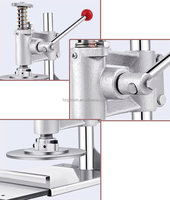 Machine semi-automatique de presse de pâte de pain de tortilla et de pita de main pour le roti et la crêpière de table de petite entreprise