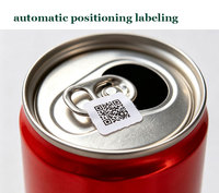 Solution de traçabilité des boissons CIS : Étiquetage automatique haut/côté + Vérification des codes-barres + Rejet + Emballage sous film et Aggregation de cartons