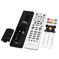 Control Remoto Universal Personalizado para TV/Aire Acondicionado con Botones de Silicona de Código Fijo/Aprendizaje, Carcasa de Plástico y Placa de Circuito Universal