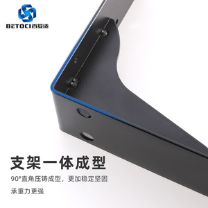 BETOCI <b>L</b>-Shaped Iron <b>Bracket</b> 90 Degree Cast Heavy Duty Storage <b>Shelf</b> Support - Product Image 1