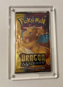 Estuche de exposición magnético de plástico, protector pequeño de Pokemon Booster Pack colecciones - Product Image 4