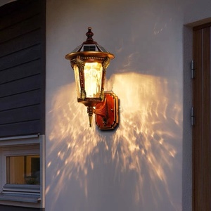 Appliques murales d'extérieur rétro créatives et modernes pour villas, couloirs d'hôtel, grandes lampes murales d'extérieur, modèle vintage - Product Image 3