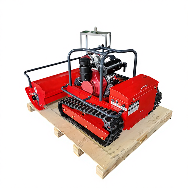 New Products Remote Control Flail Mulcher Lawn Mower Innovative Robot Lawn Mower with Core Motor Component