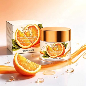 Özel etiket C vitamini cilt beyazlatma yüz kremi nemlendirici parlayan cilt zerdeçal C vitamini yüz kremi - Product Image 5