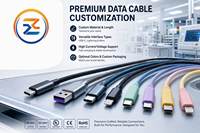 Cable de Datos Tipo-C 6A de Carga Ultra Rápida con Núcleo de Cobre Puro, Suministro Directo de Fábrica, Precio Accesible, Buena Calidad