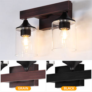 Lampe murale LED intérieure au design nordique moderne, nouvelle conception, indice de protection IP44, éclairage réglable pour miroir de salle de bain et peinture murale - Product Image 4