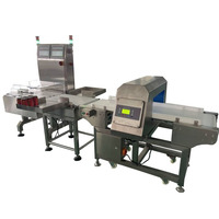 Contrôleuse de poids dynamique à grande vitesse pour bouteilles en aluminium, liquides, double voie, mise en bouteille de canettes avec système de rejet, balances de pesage