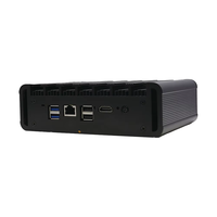 Mini Computadora Industrial J6412, Router Firewall 6x2.5G, SSD+HDD, RJ45, COM, DDR4, Intel Quad Core, Uso Empresarial, Windows 10/11, Intel UHD