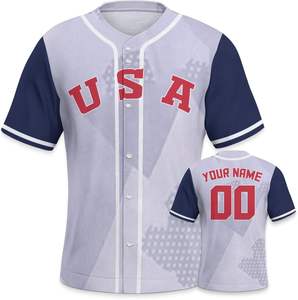 Camiseta de béisbol de Venezuela personalizada con botones para fanáticos del fútbol, regalos para hombres, jóvenes y mujeres, nombre personalizado, número, 2017 - Product Image 3