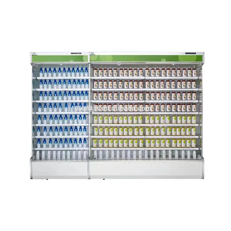 Glastür gewerblicher Gefrierschrank Schrank für Supermarkt gewerblicher Kühlschrank Glastür Kühlschrank kaltgetränke Schaukasten