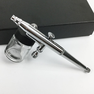 Pistolet aérographe HMX-134K 7.0cc à alimentation par gravité, double action, vitesse réglable, pour art, réparation de meubles, modélisme, peinture à jet d'encre - Product Image 3