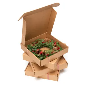 Box reveal of wreath making supplies from General Wholesale 