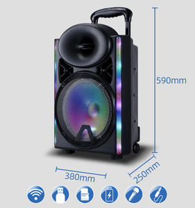 Sistema de teatro en casa microfono <span class=keywords><strong>dj</strong></span> sistema de sonidokaraoke <span class=keywords><strong>parlante</strong></span> bocina altavoz activo - Product Image 4