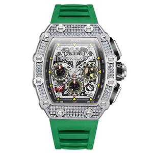 Reloj Drioshipping para Hombre, Reloj Mecánico Automático Multifuncional de Lujo, Relojes de Pulsera Impermeables para Hombre - Product Image 1