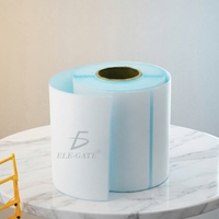 Étiquette autocollante imperméable 50*30mm vierge pour emballage, papier thermique direct pour codes-barres