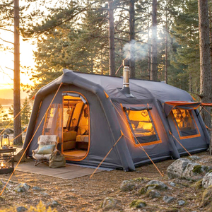 Tente de camping gonflable familiale d'extérieur, grande tente gonflable publicitaire portable, tente de camping gonflable imperméable - Product Image 1