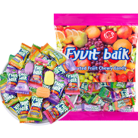 Bonbons aux fruits de style malaisien mélangés à des bonbons suisses aromatisés aux fruits Happy Candy New Year Snacks Bulk Candy