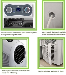 14000 Btu Mobile Room <b>Mini</b> R290 Portable <b>air</b> <b>Conditioner</b> with Cooling and Heating - Product Image 4