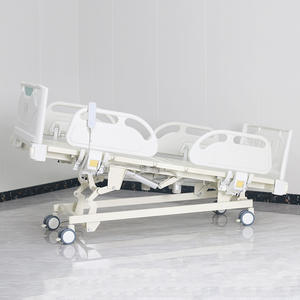 Lits d'hôpital ABS à trois fonctions avec roues à garde-boue, 4 pièces ABS avec jauge d'angle - Product Image 2