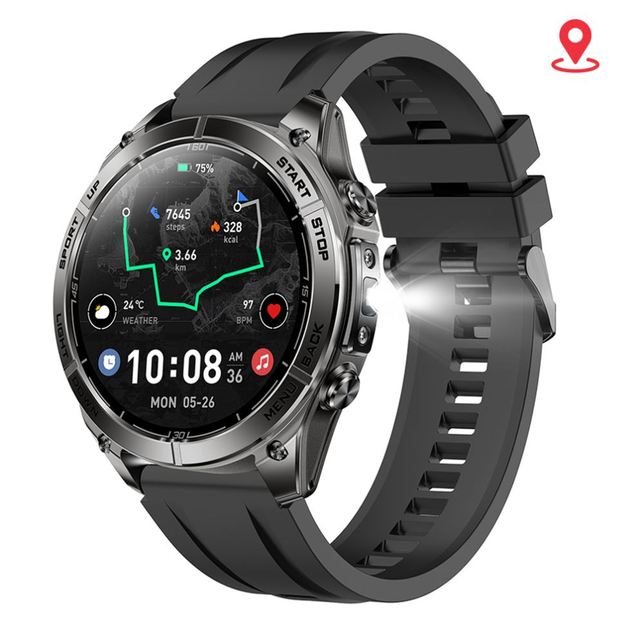 Newly Arrived G1 GPS Smartwatch 50M Waterproof 1.43Inch AMOLED Barometer Altitude Men Outdoor Sports Smart Watch