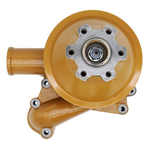 Bomba de agua para Komatsu S4D95 6204-61-1301 6204611302, pieza de repuesto para maquinaria de construcción, color amarillo - Product Image 2