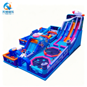 Nuevo Diseño de Casa Inflable con Tobogán y Temática de Legoing, Diversión y Entretenimiento, Laberinto Gigante al Aire Libre, Parque de Atracciones Comercial de PVC - Product Image 3