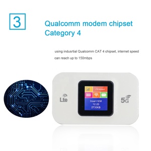 ALLINGE-<span class=keywords><strong>Router</strong></span> de bolsillo SDS1695 E5785, <span class=keywords><strong>Wifi</strong></span> móvil 4G LTE, 3000mah, punto de acceso inalámbrico de fábrica, repetidor <span class=keywords><strong>Wifi</strong></span> - Product Image 3